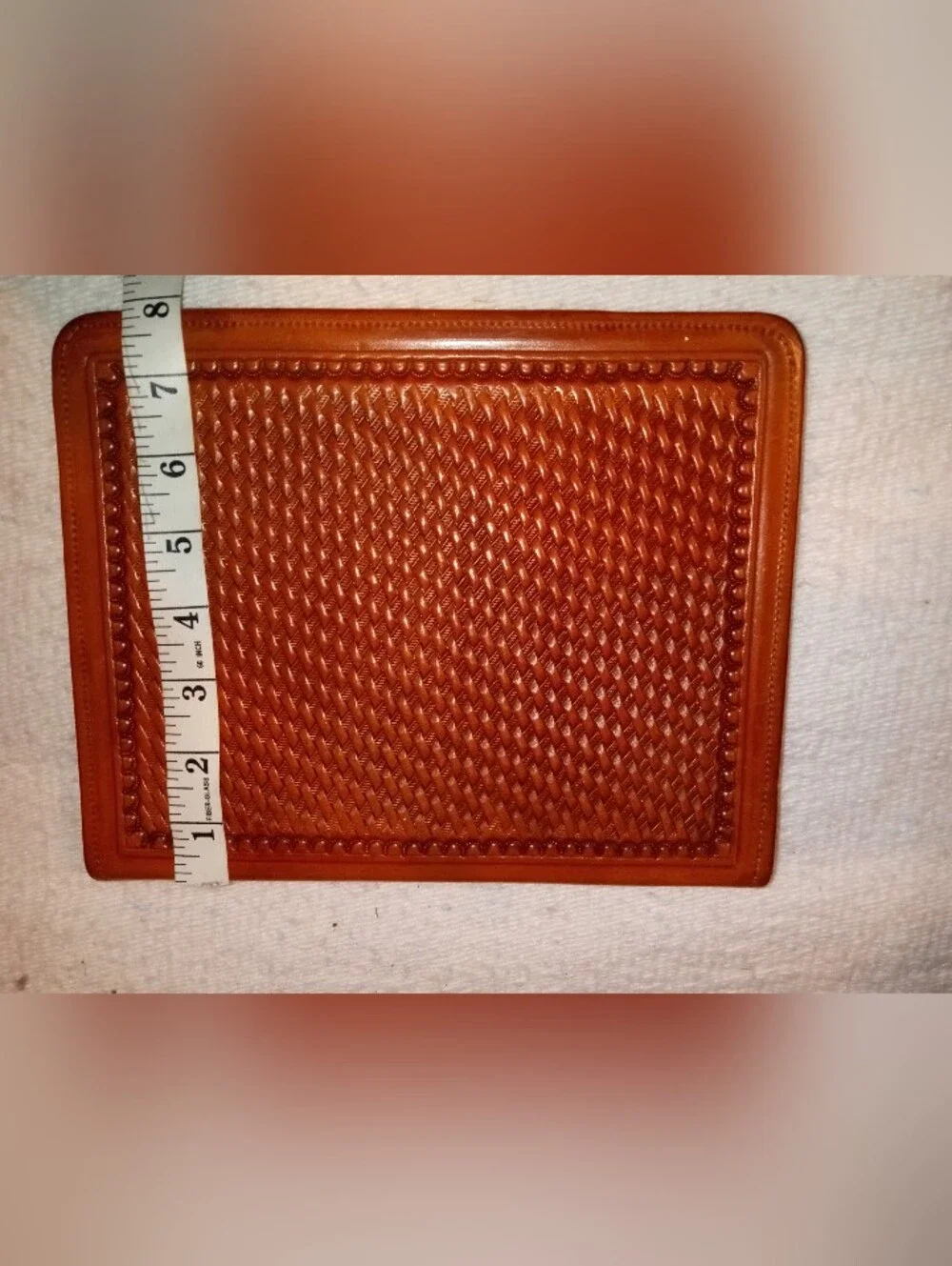 Tommy Conway Custom Made Leather Tablet Cover in Tan